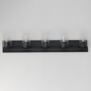 Maxim 10285CLBK Lateral 5 Light Bath Vanity | Black