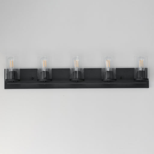 Maxim 10285CLBK Lateral 5 Light Bath Vanity | Black