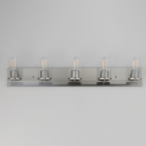 Maxim 10285CLSN Lateral 5 Light Bath Vanity | Satin Nickel