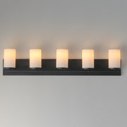 Maxim 10285SWBK Lateral 5 Light Bath Vanity | Black