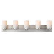 Maxim 10285SWSN Lateral 5 Light Bath Vanity | Satin Nickel