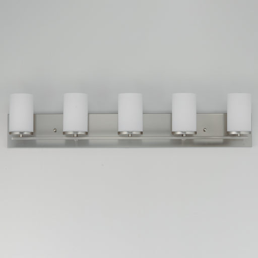 Maxim 10285SWSN Lateral 5 Light Bath Vanity | Satin Nickel