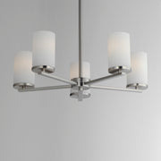 Maxim 10286SWSN Lateral 5 Light Chandelier | Satin Nickel