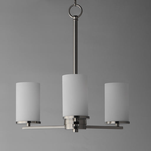 Maxim 10287SWSN Lateral 3 Light Chandelier | Satin Nickel