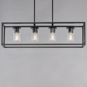 Maxim 10288CLBK Lateral 4 Light Linear Pendant | Black
