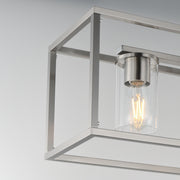 Maxim 10288CLSN Lateral 4 Light Linear Pendant | Satin Nickel