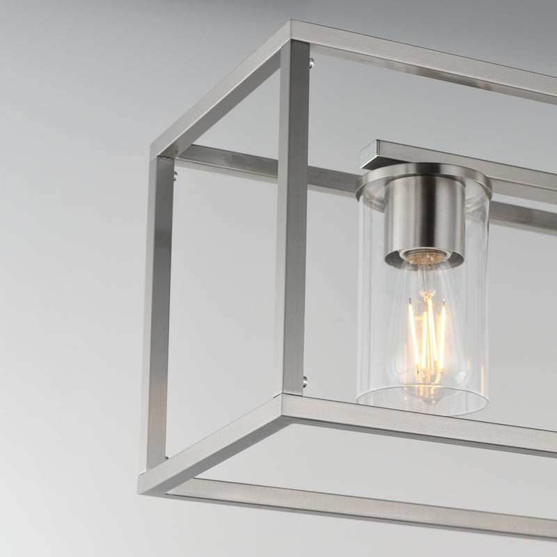Maxim 10288CLSN Lateral 4 Light Linear Pendant | Satin Nickel