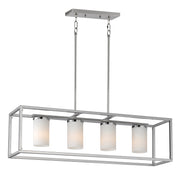 Maxim 10288SWSN Lateral 4 Light Linear Pendant | Satin Nickel