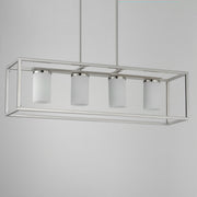 Maxim 10288SWSN Lateral 4 Light Linear Pendant | Satin Nickel