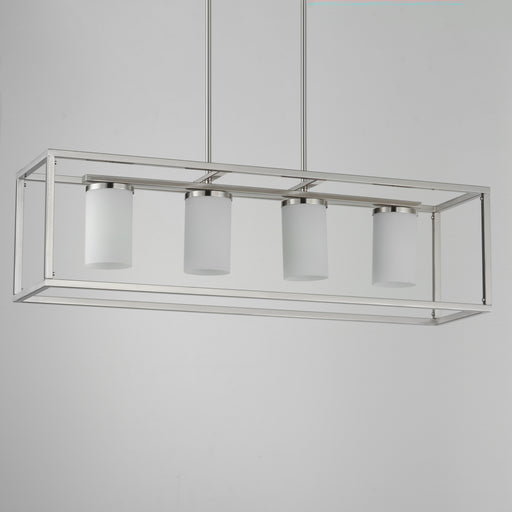 Maxim 10288SWSN Lateral 4 Light Linear Pendant | Satin Nickel