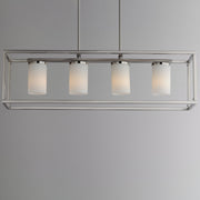 Maxim 10288SWSN Lateral 4 Light Linear Pendant | Satin Nickel