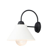 Maxim 10290WTBK Jetty 1 Light Outdoor Wall Sconce | Black