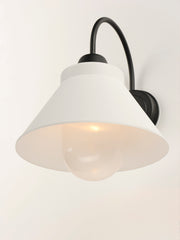 Maxim 10290WTBK Jetty 1 Light Outdoor Wall Sconce | Black