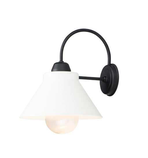 Maxim 10290WTBK Jetty 1 Light Outdoor Wall Sconce | Black