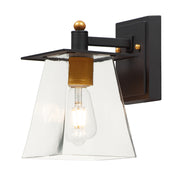 Maxim 10312CLBZGLD Chalet 1 Light LED Outdoor Wall Sconce | Bronze / Gold