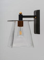 Maxim 10312CLBZGLD Chalet 1 Light LED Outdoor Wall Sconce | Bronze / Gold