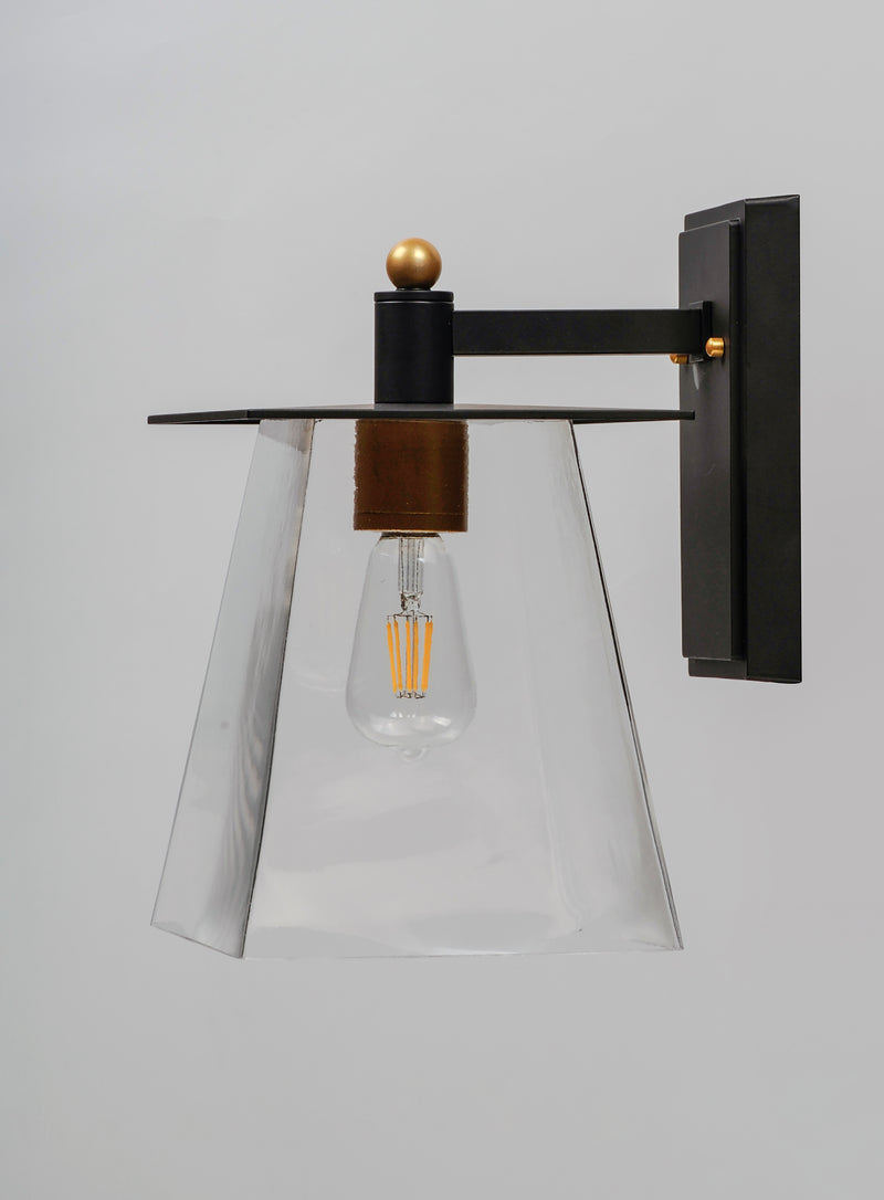 Maxim 10312CLBZGLD Chalet 1 Light LED Outdoor Wall Sconce | Bronze / Gold