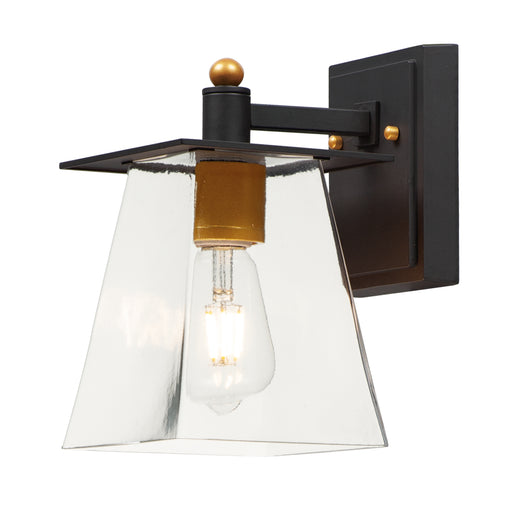 Maxim 10312CLBZGLD Chalet 1 Light LED Outdoor Wall Sconce | Bronze / Gold