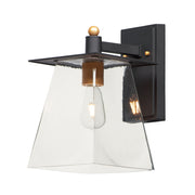 Maxim 10313CLBZGLD Chalet 1 Light LED Outdoor Wall Sconce | Bronze / Gold
