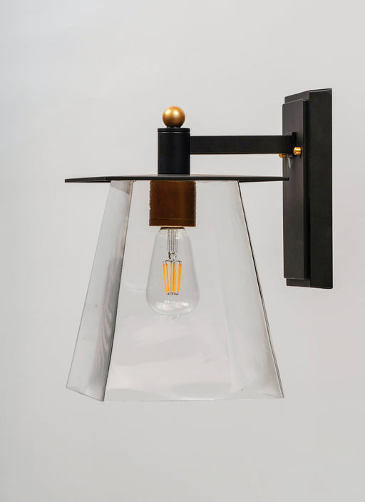 Maxim 10313CLBZGLD Chalet 1 Light LED Outdoor Wall Sconce | Bronze / Gold