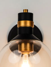 Maxim 10318CLBZGLD Cabin 1 Light LED Outdoor Wall Sconce | Bronze / Gold