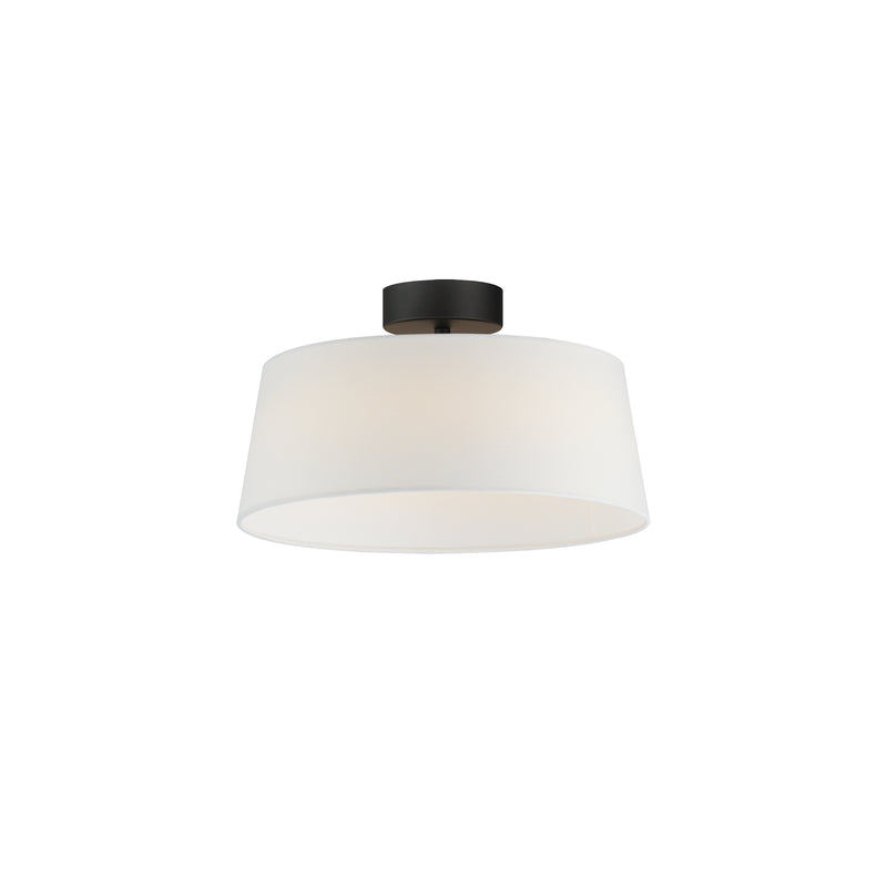 Maxim 10330WTBK Paramount 16" LED Flush Mount | Black