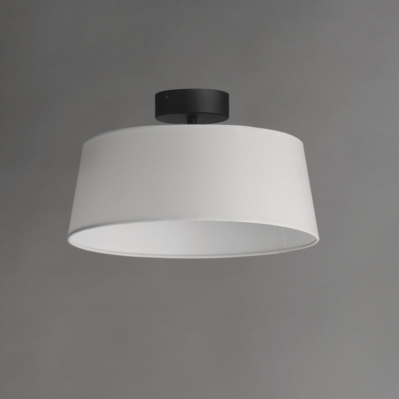 Maxim 10330WTBK Paramount 16" LED Flush Mount | Black