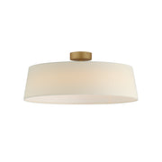 Maxim 10332OFNAB Paramount 21" LED Flush Mount | Natural Aged Brass