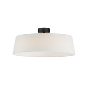 Maxim 10332WTBK Paramount 21" LED Flush Mount | Black