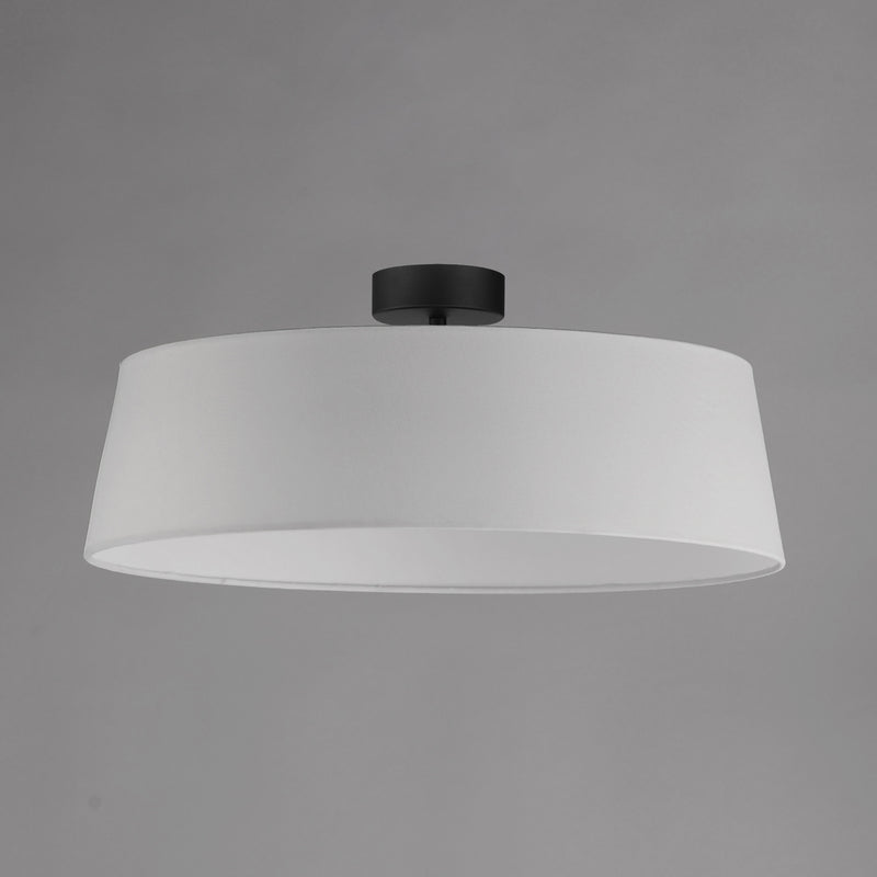 Maxim 10332WTBK Paramount 21" LED Flush Mount | Black