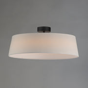 Maxim 10332WTBK Paramount 21" LED Flush Mount | Black