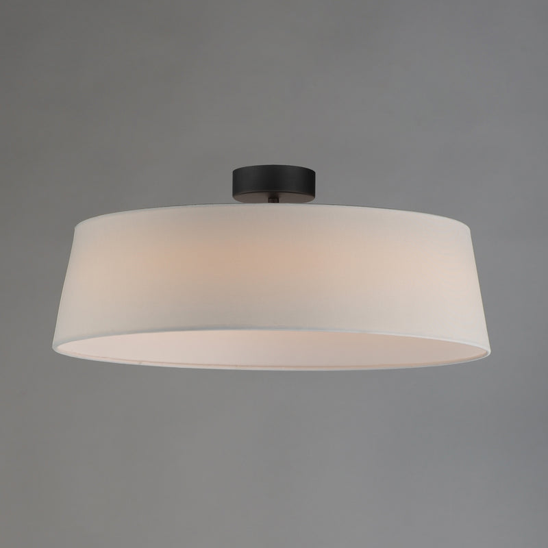 Maxim 10332WTBK Paramount 21" LED Flush Mount | Black
