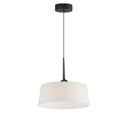 Maxim 10334WTBK Paramount 16" LED Pendant | Black