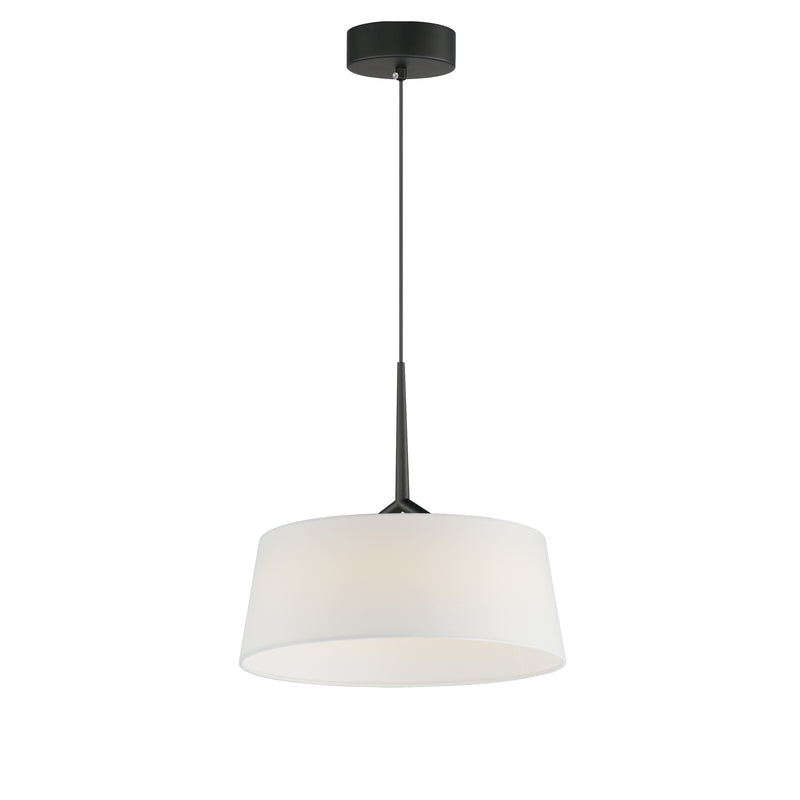 Maxim 10334WTBK Paramount 16" LED Pendant | Black