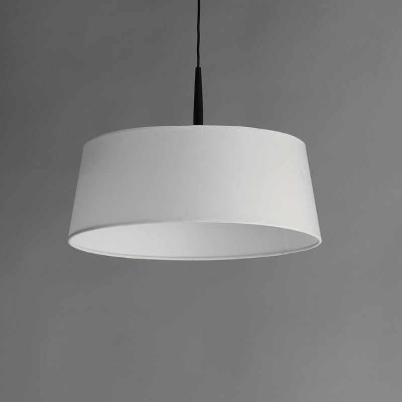Maxim 10334WTBK Paramount 16" LED Pendant | Black