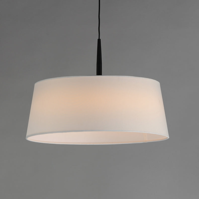 Maxim 10334WTBK Paramount 16" LED Pendant | Black
