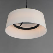 Maxim 10334WTBK Paramount 16" LED Pendant | Black