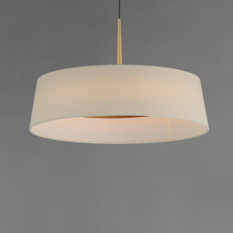 Maxim 10336OFNAB Paramount 21" LED Pendant | Natural Aged Brass