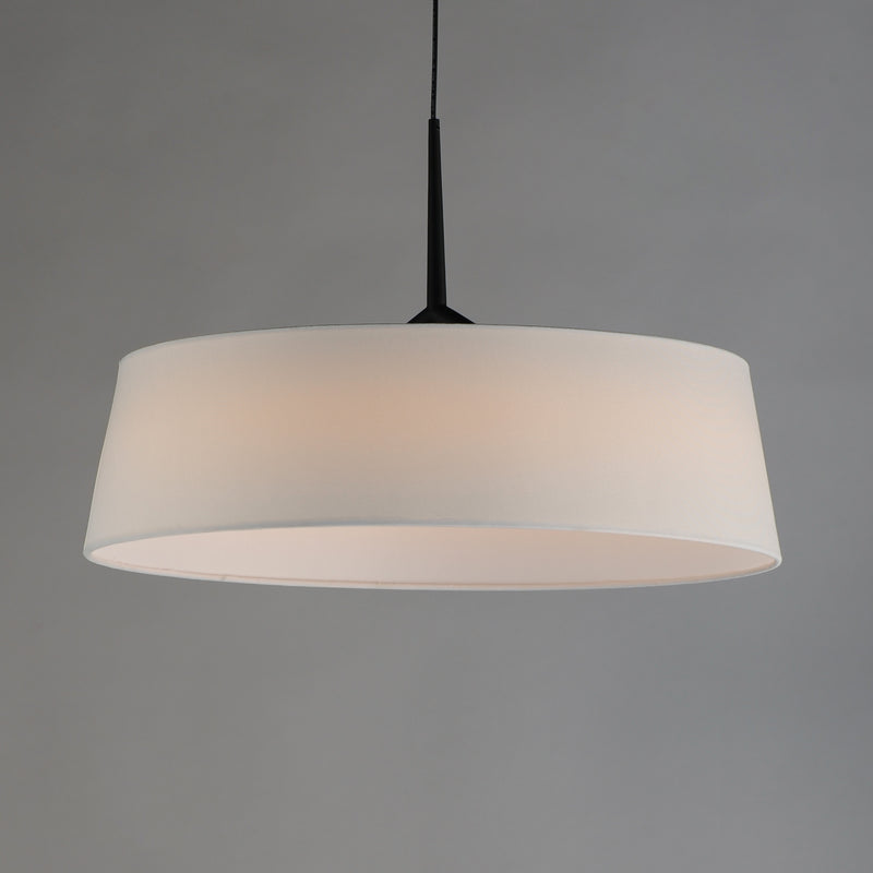 Maxim 10336WTBK Paramount 21" LED Pendant | Black