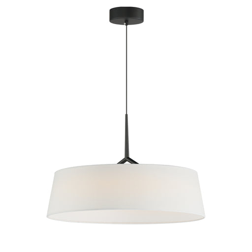 Maxim 10336WTBK Paramount 21" LED Pendant | Black