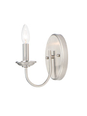 Maxim 10351SN Logan 1 Light Wall Sconce | Satin Nickel