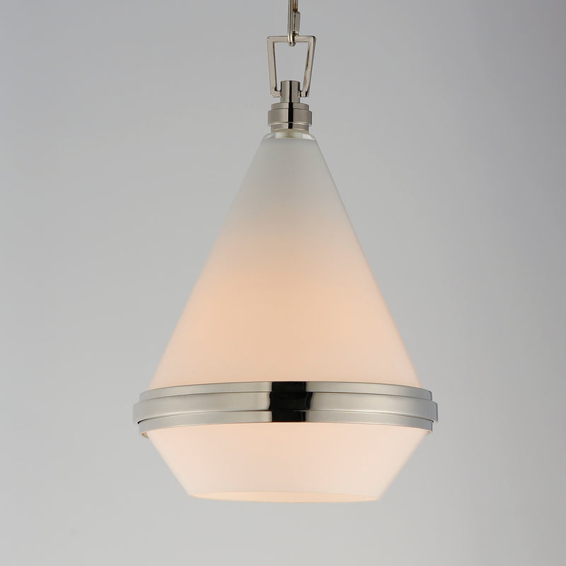 Maxim 10372WTPN Giza Mini Pendant | Polished Nickel