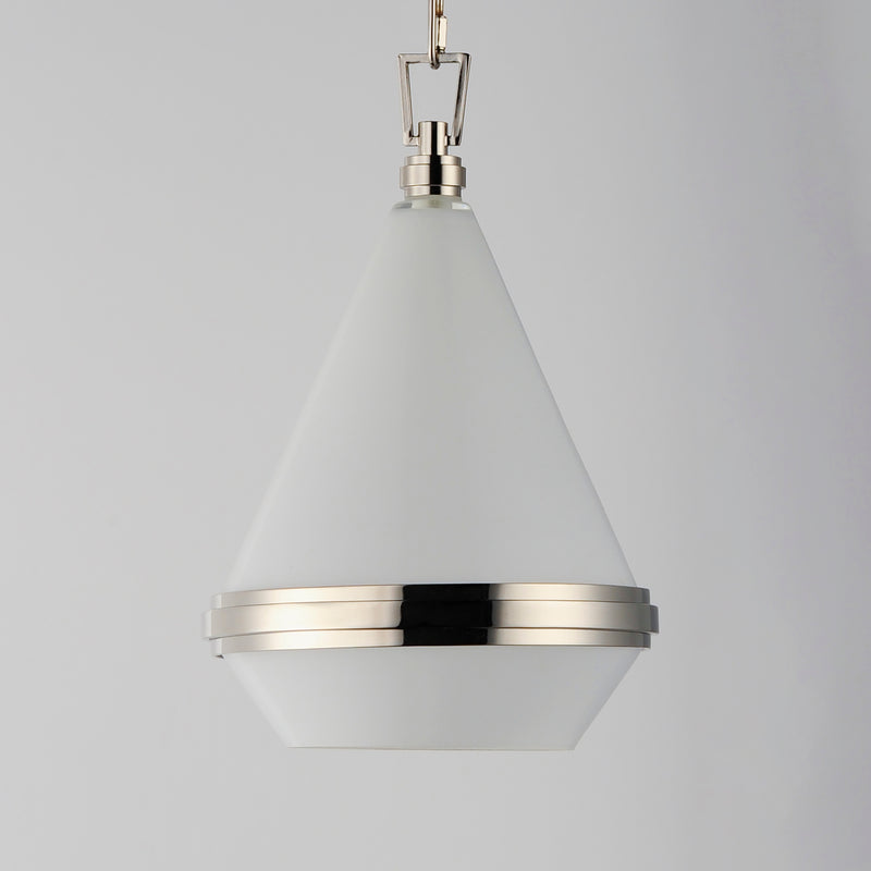 Maxim 10372WTPN Giza Mini Pendant | Polished Nickel