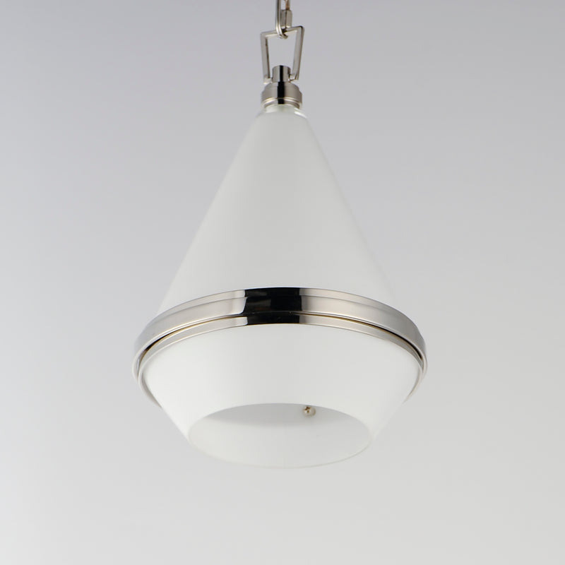 Maxim 10372WTPN Giza Mini Pendant | Polished Nickel