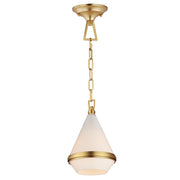 Maxim 10372WTSBR Giza Mini Pendant | Satin Brass