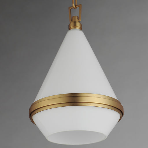 Maxim 10372WTSBR Giza Mini Pendant | Satin Brass