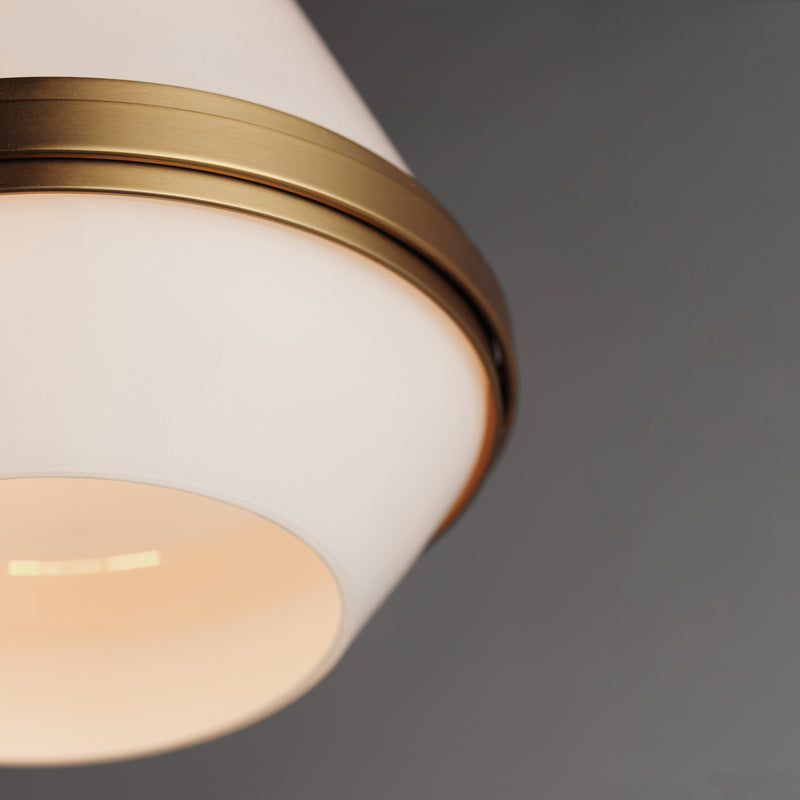 Maxim 10372WTSBR Giza Mini Pendant | Satin Brass
