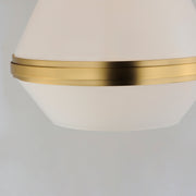 Maxim 10376WTSBR Giza 15.5" Pendant | Satin Brass