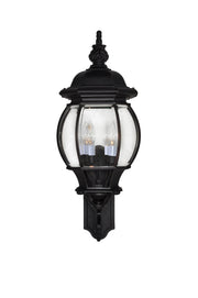 Maxim 1037BK Crown Hill 4 Light Outdoor Wall Lantern | Black