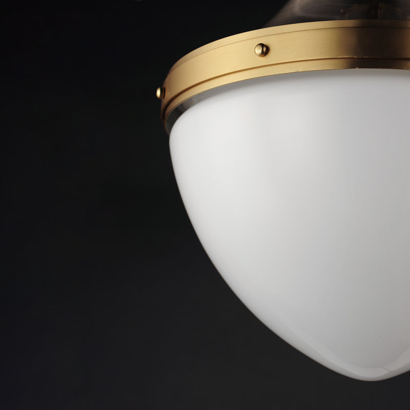 Maxim 10386WTSNSBR Conrad 15" Pendant | Satin Nickel / Satin Brass